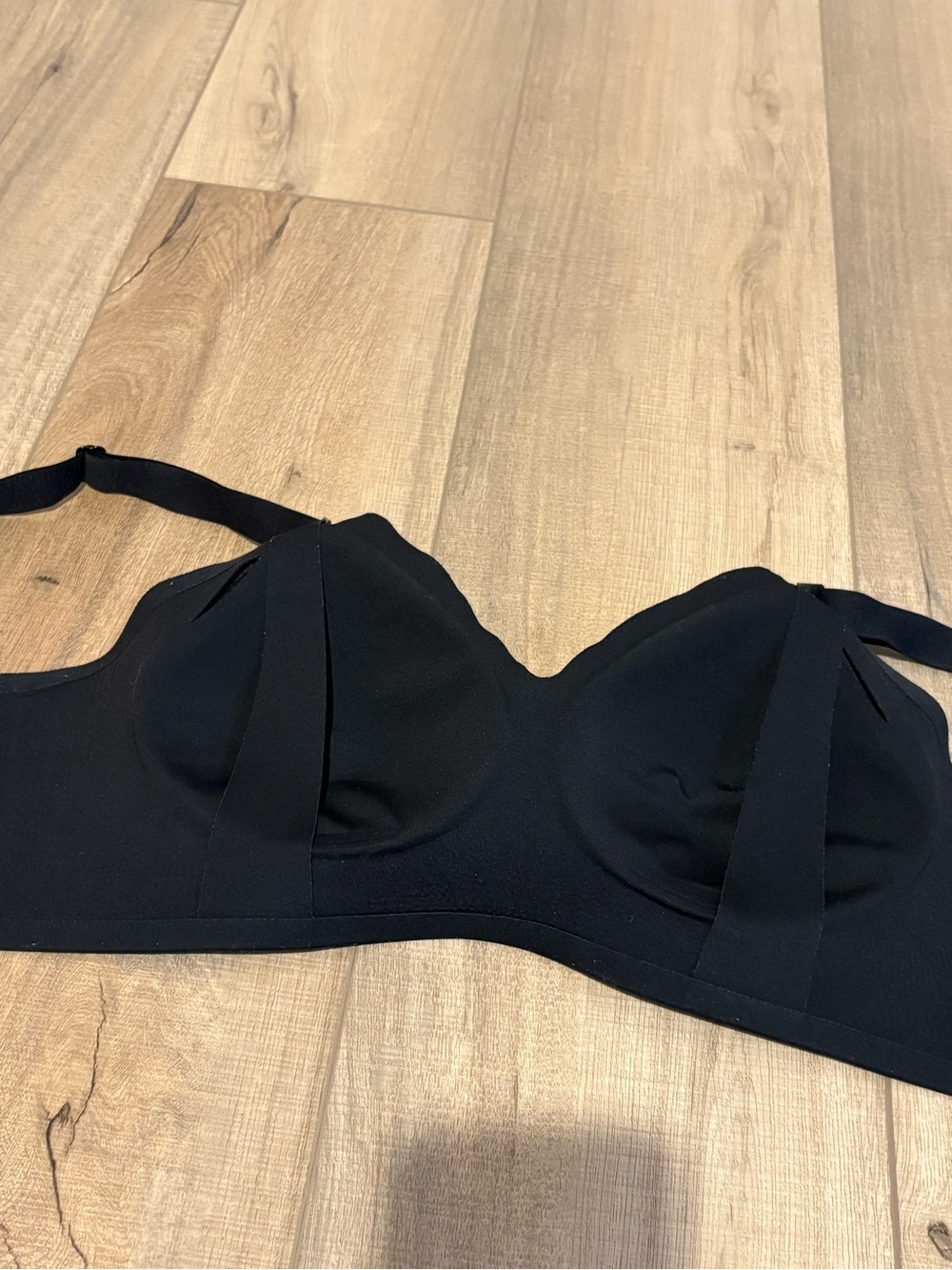 Momcozy Maternity Seamless Ultra Comfort Pumping Nursing Bra‎ black medium - Picture 5 of 7